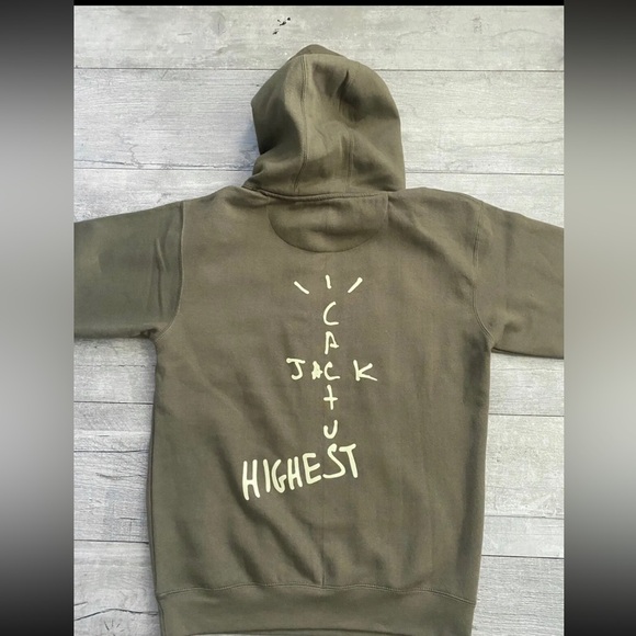 Cactus Jack Travis Scott Army Highest Hoodie - Picture 2 of 2